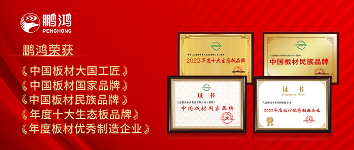 中国板材与定造家居大会，bifa必发集团揽获5项荣誉